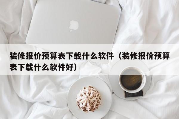 装修报价预算表下载什么软件（装修报价预算表下载什么软件好）