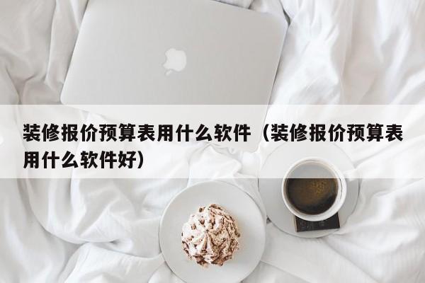 装修报价预算表用什么软件（装修报价预算表用什么软件好）