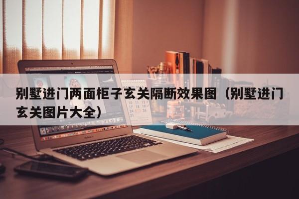 别墅进门两面柜子玄关隔断效果图（别墅进门玄关图片大全）