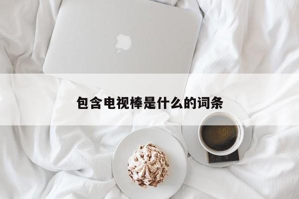 包含电视棒是什么的词条